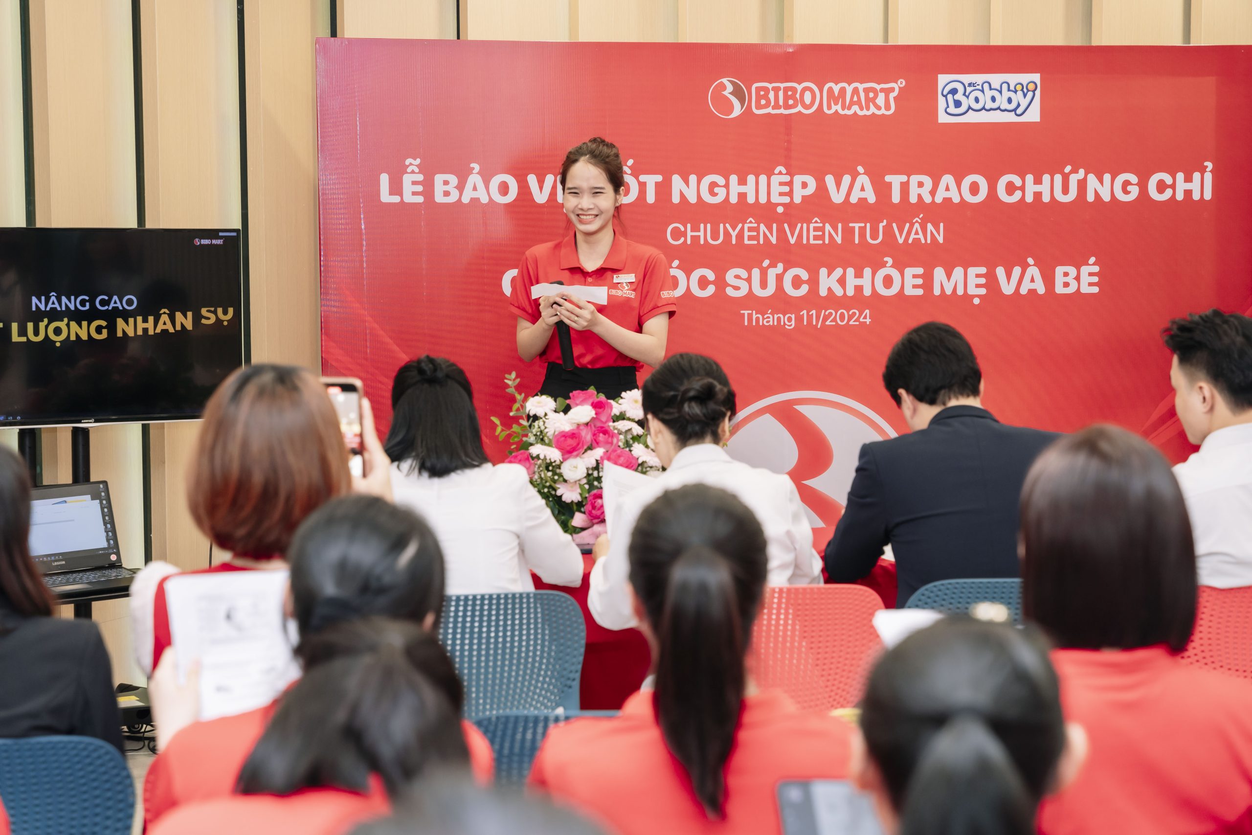 Chương trình đào tạo chuyên viên tư vấn chăm sóc sức khỏe Mẹ và Bé là một phần trong chiến lược dài hạn của Bibo Mart nhầm nâng cao chất lượng dịch vụ